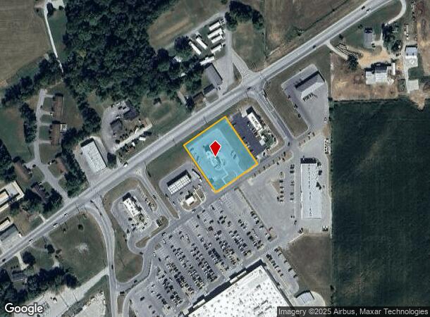  1315 E Hackberry St, Salem, IN Parcel Map