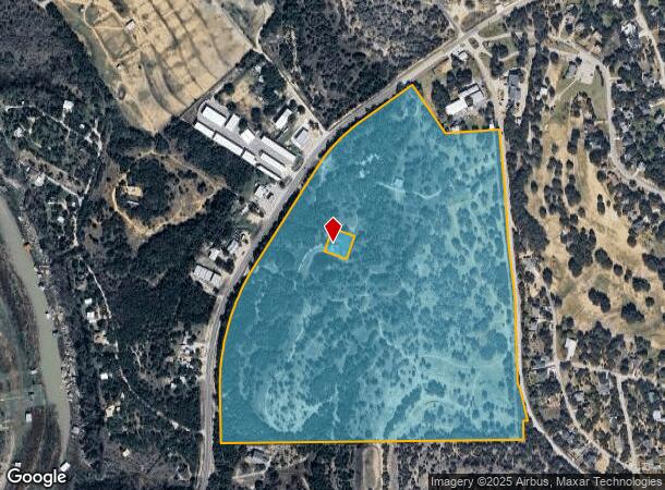  901 Pace Bend Rd S, Spicewood, TX Parcel Map
