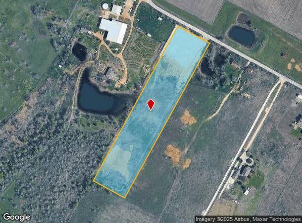 16933 Albert Voelker Rd, Elgin, TX Parcel Map