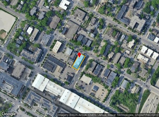 628 University Ave Se, Minneapolis, MN Parcel Map