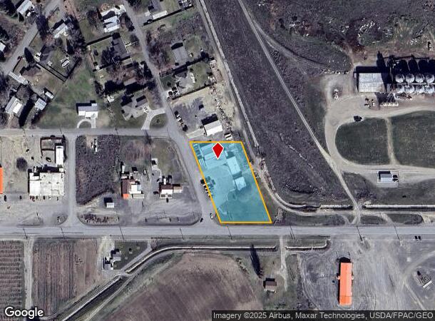 50 N Canal Blvd, Mesa, WA Parcel Map