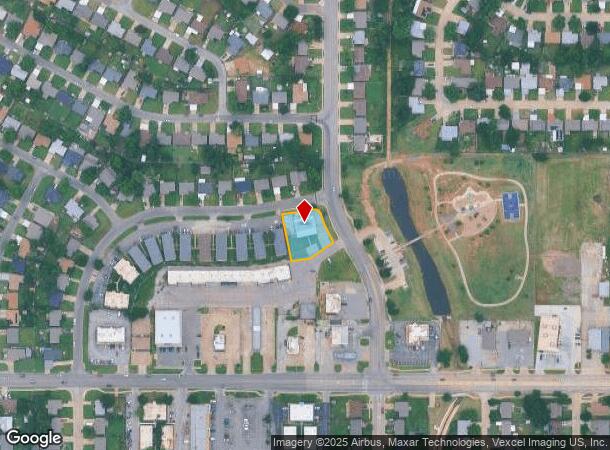  1325 N Janeway Ave, Moore, OK Parcel Map