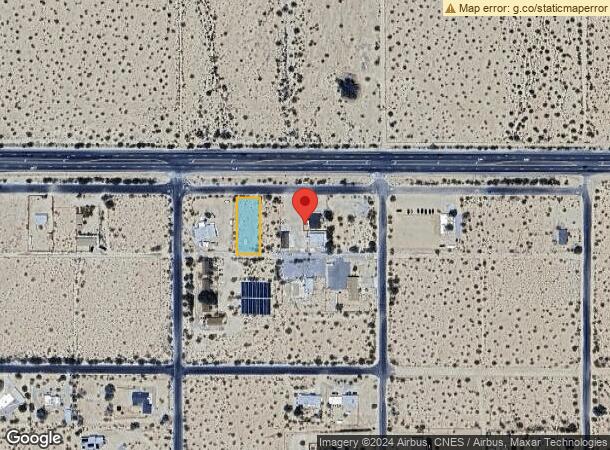  65935 29 Palms Hwy, Joshua Tree, CA Parcel Map