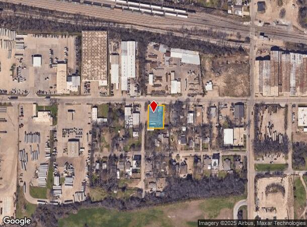  1850 W Commerce St, Dallas, TX Parcel Map