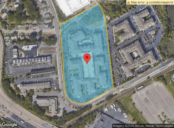  250 Elm St, Dedham, MA Parcel Map