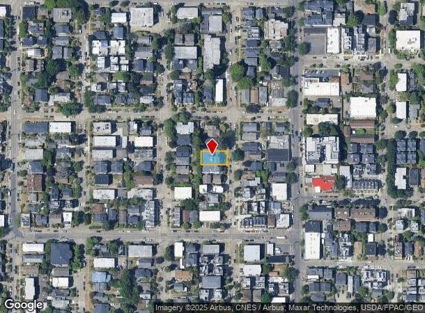  4323 Evanston Ave N, Seattle, WA Parcel Map