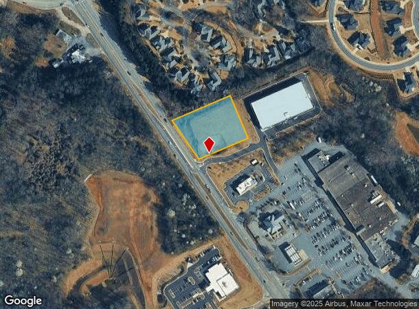 3654 Thompson Bridge Rd, Gainesville, GA Parcel Map