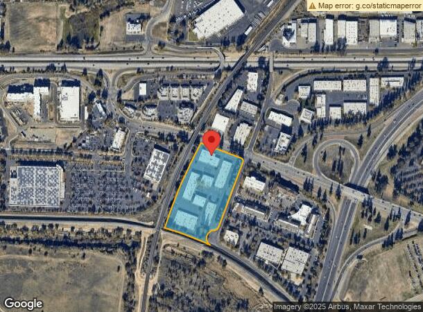 1791 Tribute Rd, Sacramento, CA Parcel Map