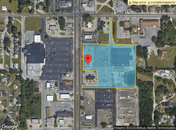  133 S Tyndall Pkwy, Panama City, FL Parcel Map