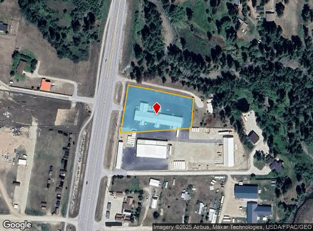  2872 Us Highway 93 N, Victor, MT Parcel Map