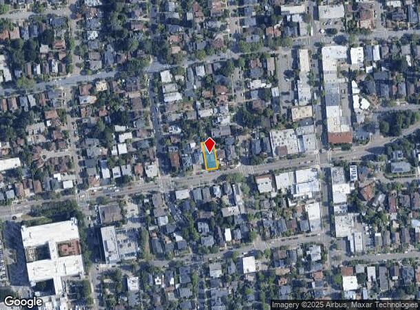 2615 Ashby Ave, Berkeley, CA Parcel Map