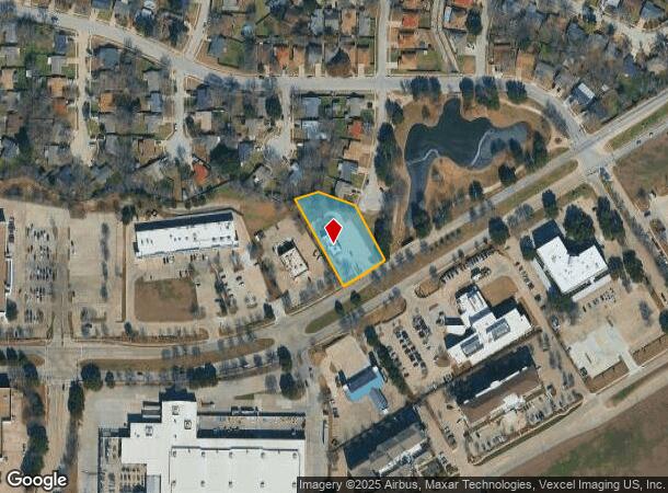 901 W Arbrook Blvd, Arlington, TX Parcel Map