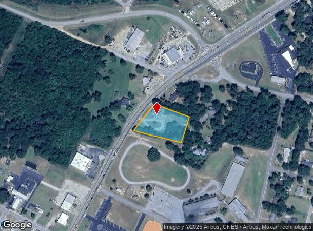  504 N Main St, Wrens, GA Parcel Map
