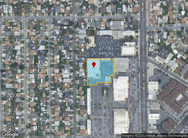 11705 The Plz, Norwalk, CA Parcel Map