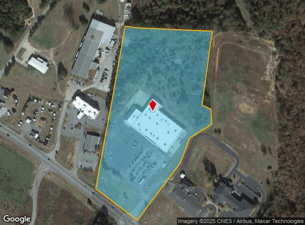  1541 Anderson Hwy, Hartwell, GA Parcel Map