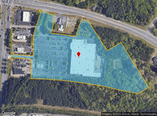  3383 Buford Dr, Buford, GA Parcel Map