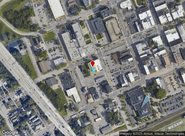  135 W Market St, New Albany, IN Parcel Map