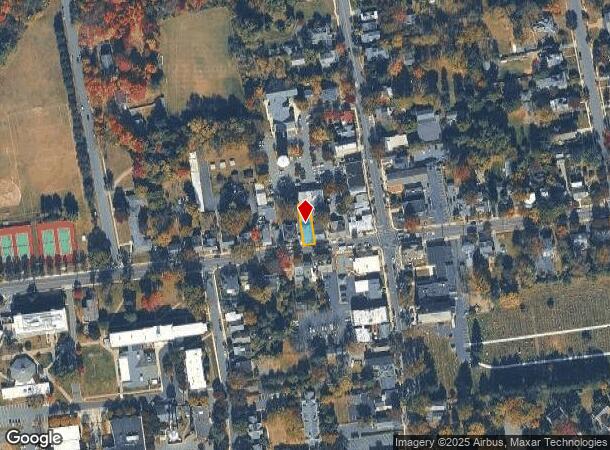  15 W Delaware Ave, Pennington, NJ Parcel Map