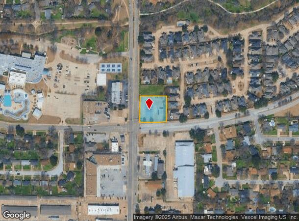 600 N Main St, Fort Worth, TX Parcel Map