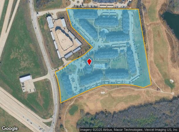 250 N State Highway 360, Mansfield, TX Parcel Map