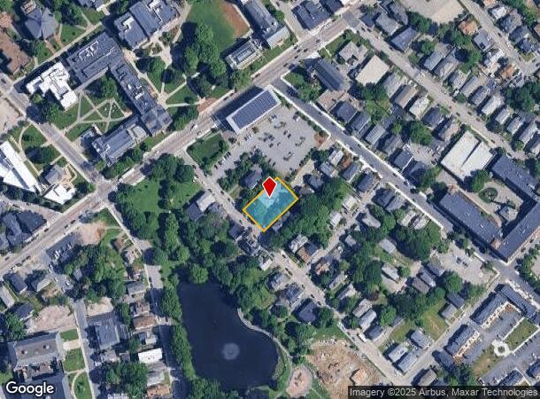 13 Gates St, Worcester, MA Parcel Map
