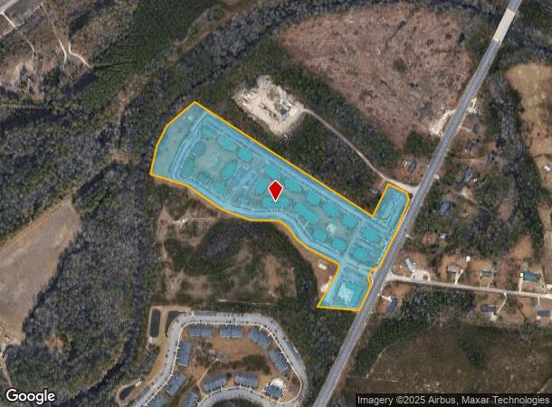  1166 Pine Knoll Dr, Spring Lake, NC Parcel Map