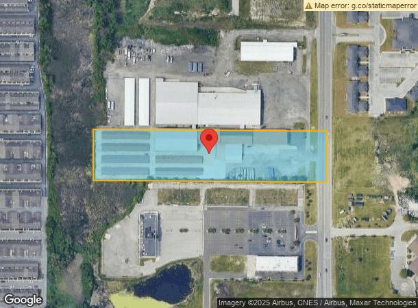  11100 Broadway, Crown Point, IN Parcel Map