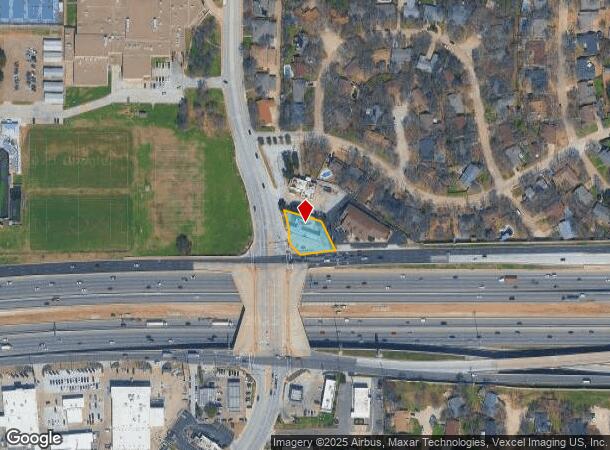 1524 Brown Trl, Bedford, TX Parcel Map