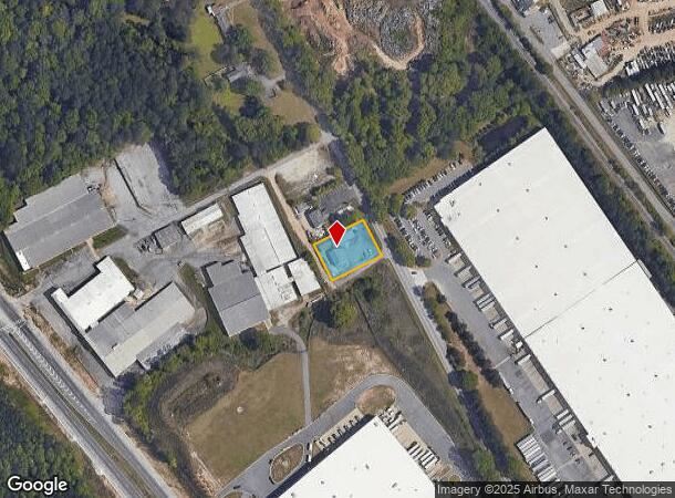  9135 S Main St, Jonesboro, GA Parcel Map