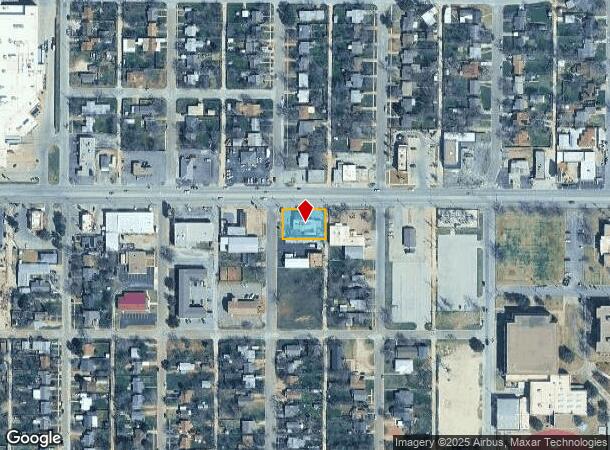  2641 S 14Th St, Abilene, TX Parcel Map