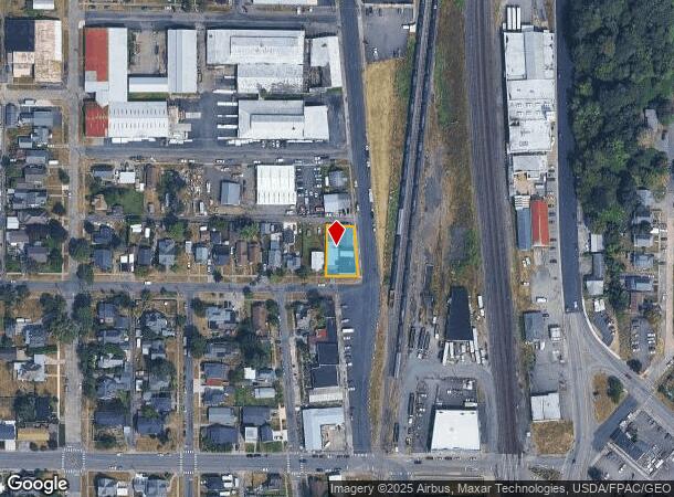  733 Nw State Ave, Chehalis, WA Parcel Map