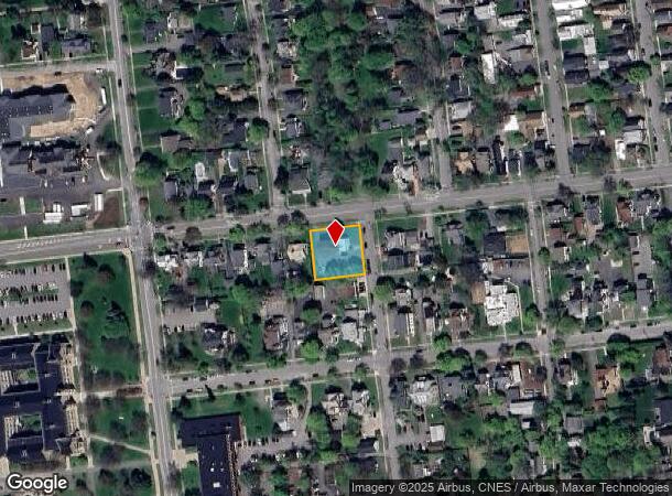  21 Wells St, Plattsburgh, NY Parcel Map