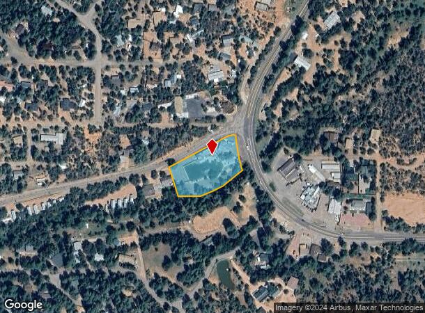  8039 W Fossil Creek Rd, Pine, AZ Parcel Map