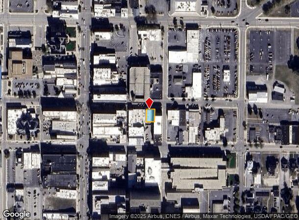  123 E Crawford St, Findlay, OH Parcel Map