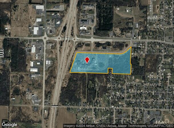  1700 W Stout St, Rice Lake, WI Parcel Map