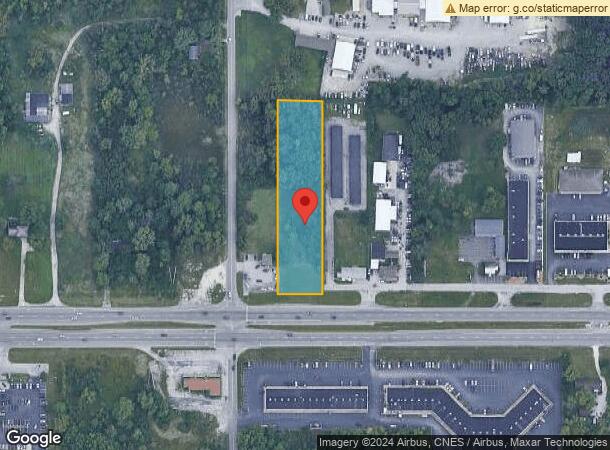  4944 E Lincoln Hwy, Merrillville, IN Parcel Map