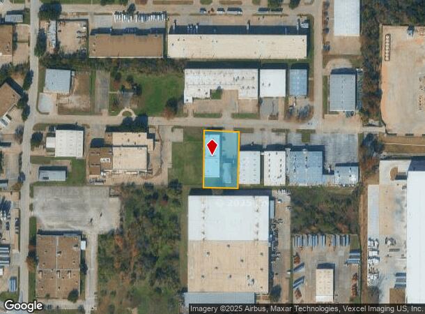 1014 Santerre St, Grand Prairie, TX Parcel Map