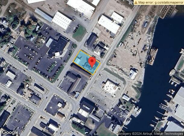  629 N Main St, Cheboygan, MI Parcel Map