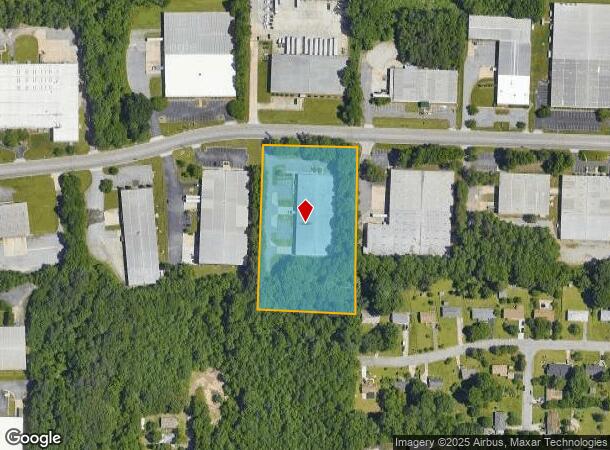  516 Townsend Ave, High Point, NC Parcel Map