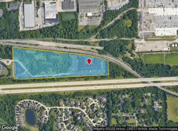  45550 Commerce Center Dr, Plymouth, MI Parcel Map