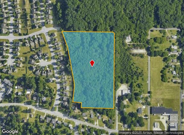  739 Miller St, High Point, NC Parcel Map