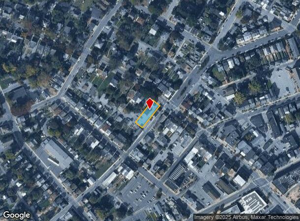  208 W Main St, Ephrata, PA Parcel Map
