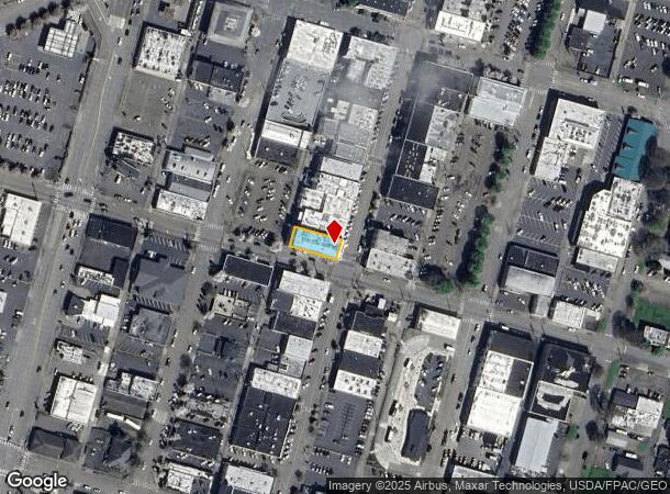 1207 Commerce Ave, Longview, WA Parcel Map