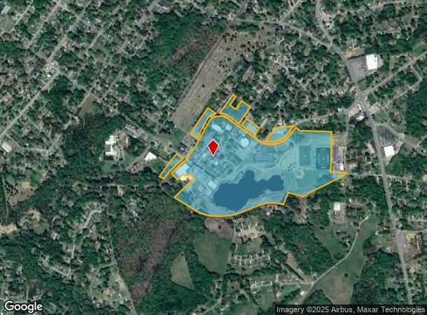  1115 College Dr, Gaffney, SC Parcel Map