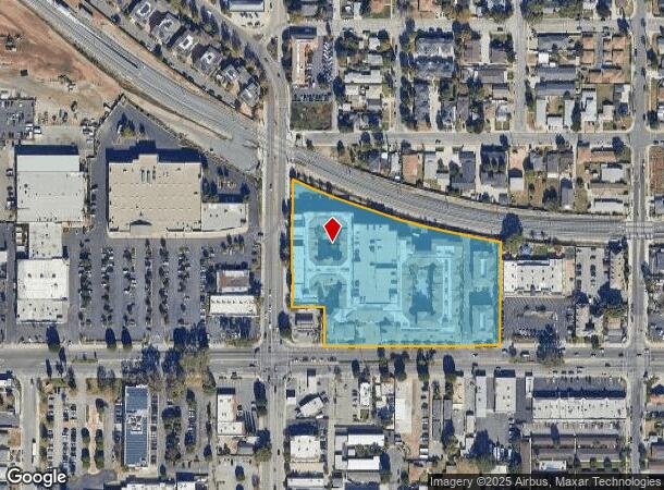 121 E Route 66, Glendora, CA Parcel Map