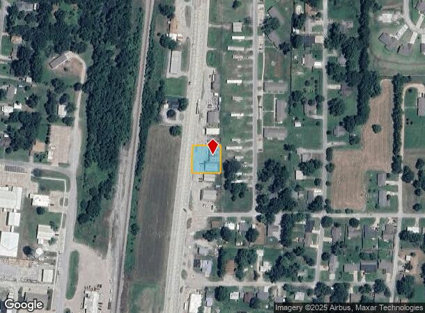 212 N Chouteau Ave, Chouteau, OK Parcel Map