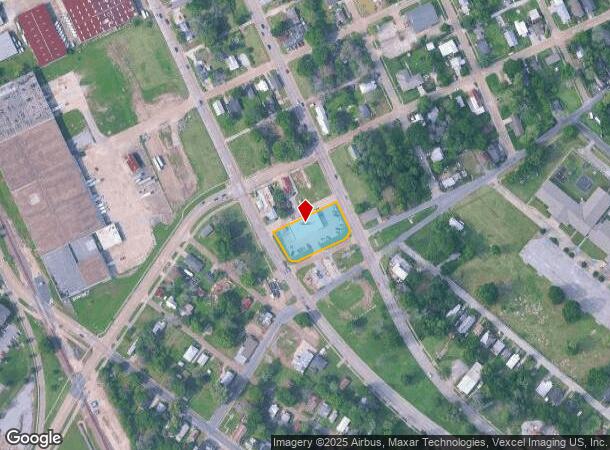  1114 Se Evangeline Trwy, Lafayette, LA Parcel Map