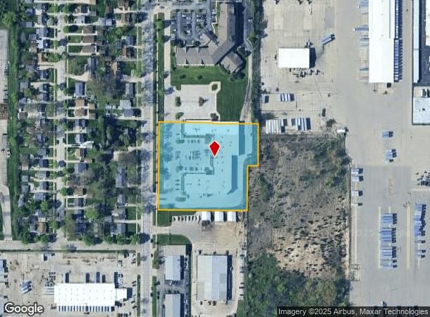 4848 S 6Th St, Milwaukee, WI Parcel Map