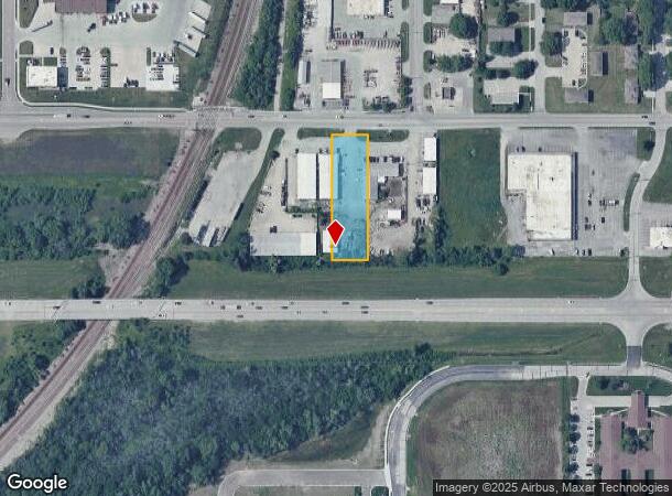 203 W Dennis Ave, Olathe, KS Parcel Map