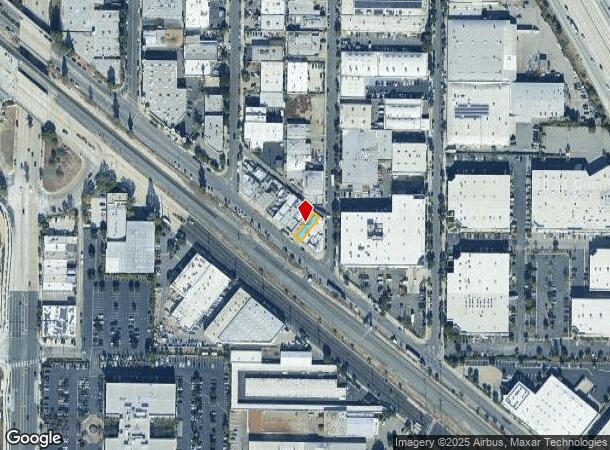  3210 N San Fernando Blvd, Burbank, CA Parcel Map